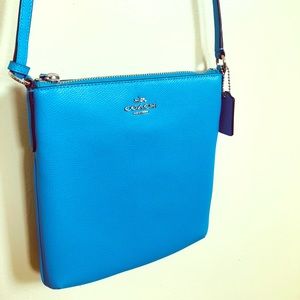 Coach Crossgrain Leather North/South Bag #F36063